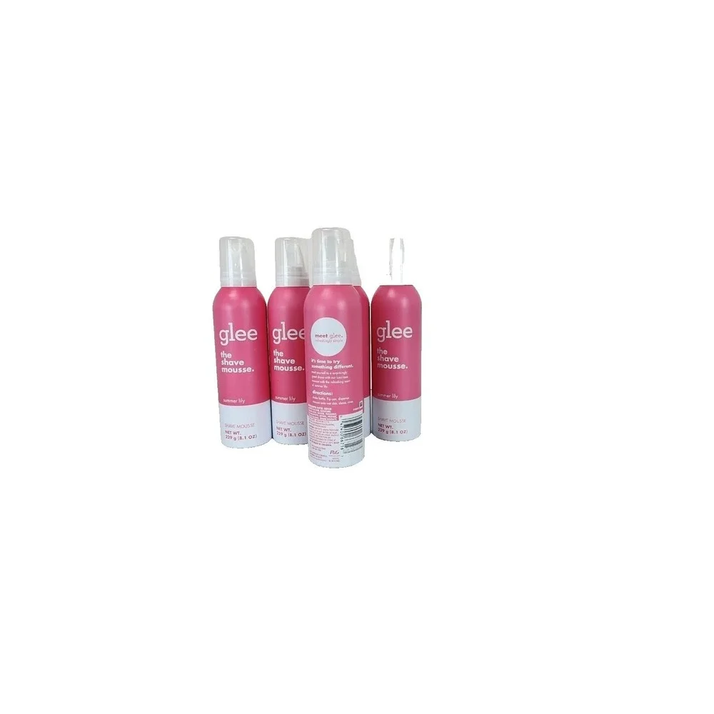Glee The Shave Mousse Summer Lily 6 Pack 8.1‎ Oz Each
